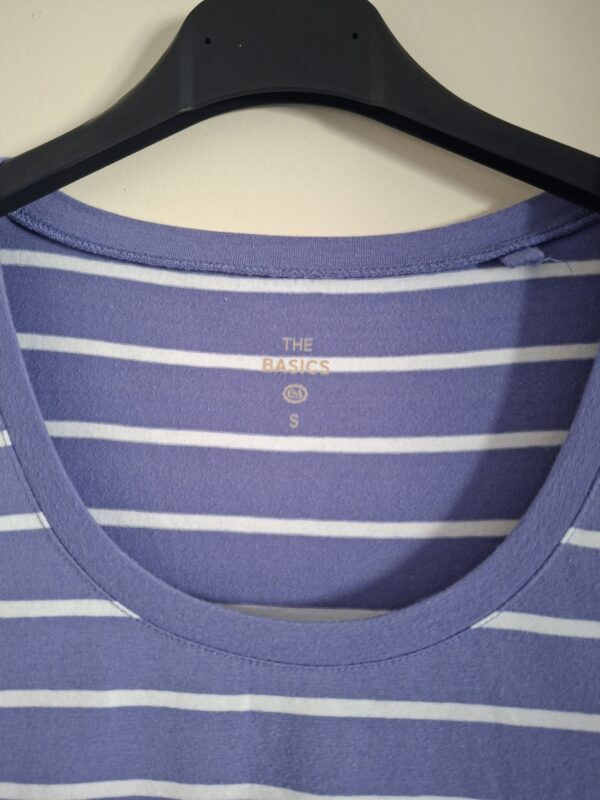C&A The Basics t-shirt lila wit gestreept maat S