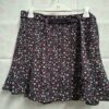 Holland House skort (rok met vast broekje) - Zwart bloemenprint - Maat L