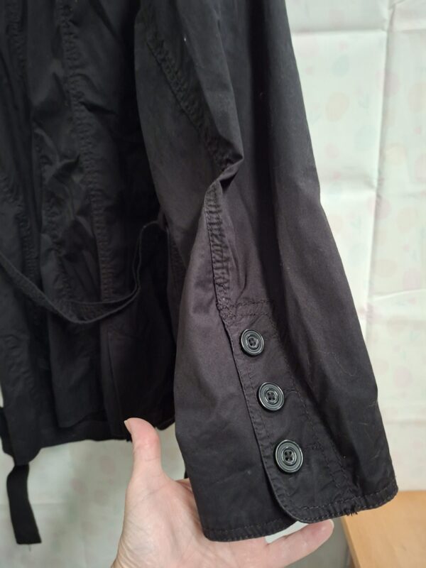 Zwarte H&Mtussenjas / voorjaarsjas - Zwart - Maat ca. 50-52