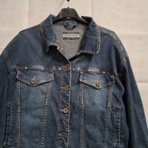 Buffoon spijkerjas / jeansjack - Middenblauw - Maat ca. 44-46