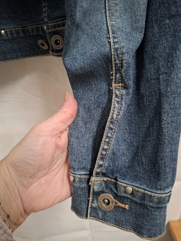 Buffoon spijkerjas / jeansjack - Middenblauw - Maat ca. 44-46