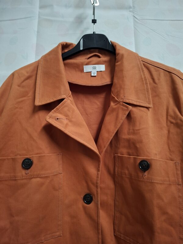 La Redoute zomerjas / safari jas - Roestbruin/oranje - Maat 48