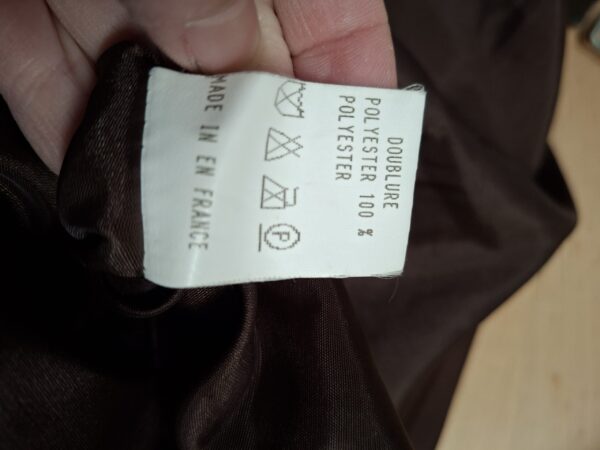 Comme Du Vrai Paris vintage faux fur gilet - Donkerbruin luipaardprint