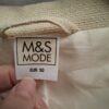 M&S Mode blazer - Crème/zacht geel - Maat 50