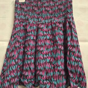 Ydence Isabella Rok Zwart/Paars/Turquoise XS