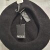 Pieces PCFRENCH Wool Baret Zwart One Size