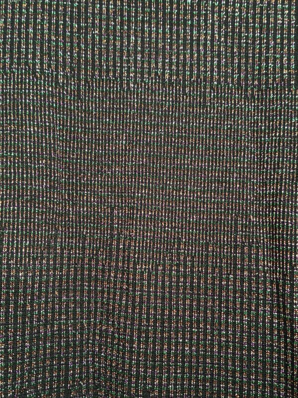 Pieces Shirt Zwart/Goud Metallic XS