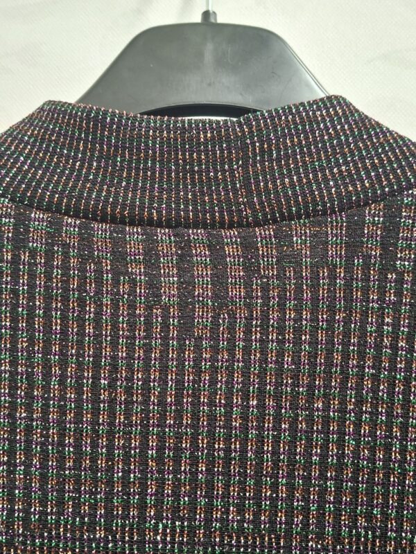 Pieces Shirt Zwart/Goud Metallic XS