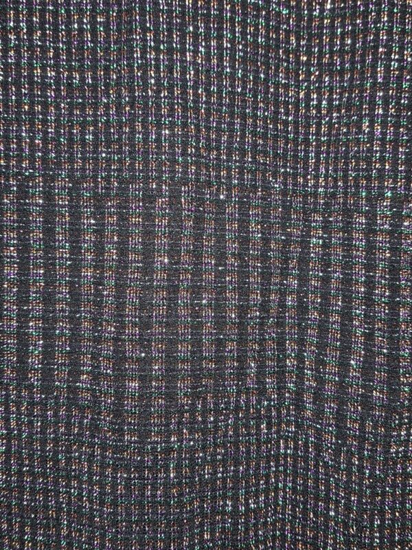 Pieces Shirt Zwart/Goud Metallic XS