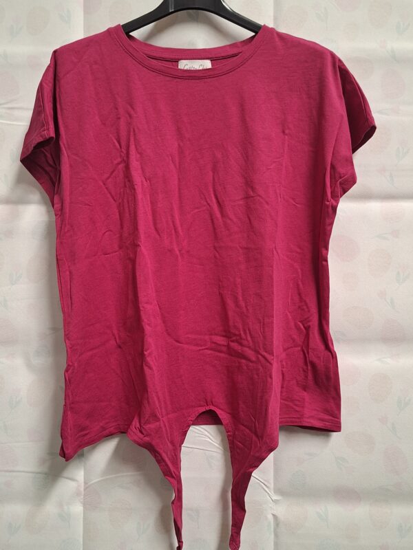 Cotton Club T-shirt Fuchsia S