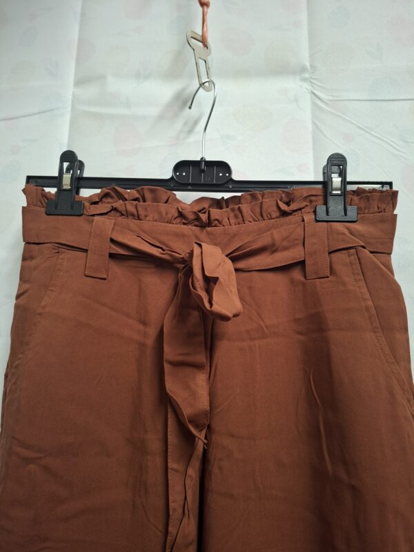 Primark Wide Leg Broek Roestbruin 36