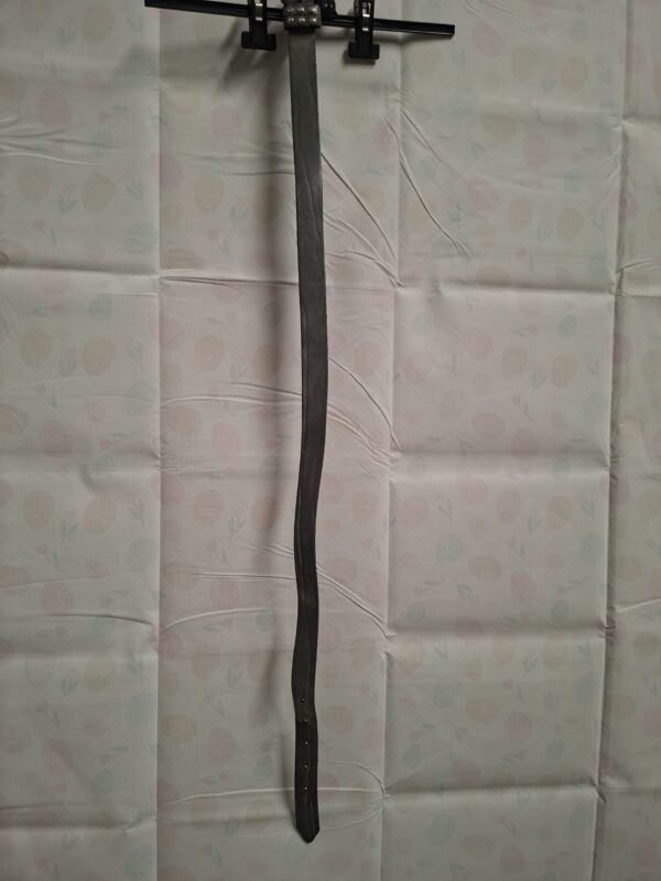 Leren Riem Grijs Maat 85