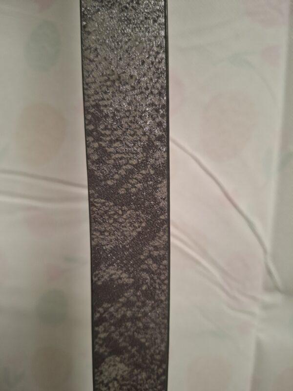 Eksept Riem Grijs Metallic Slangenprint Maat 85