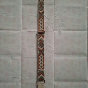 Mode Cintura Tasband Boho Chevron Crème/Roest/Groen