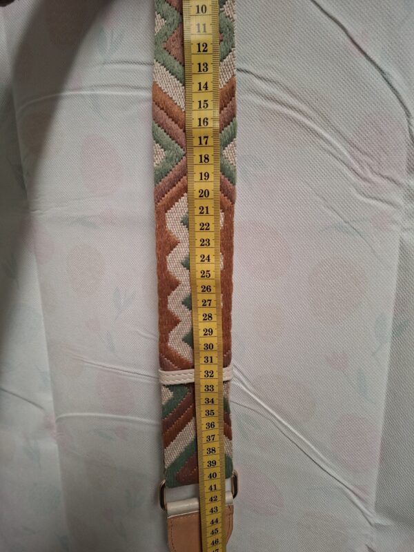 Mode Cintura Tasband Boho Chevron Crème/Roest/Groen