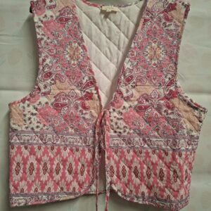 Atelier Evène Bodywarmer Roze Print M/L