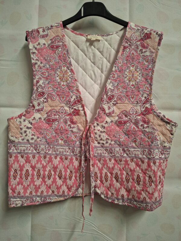 Atelier Evène Bodywarmer Roze Print M/L