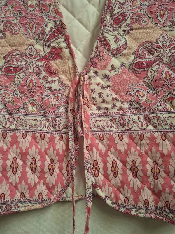 Atelier Evène Bodywarmer Roze Print M/L