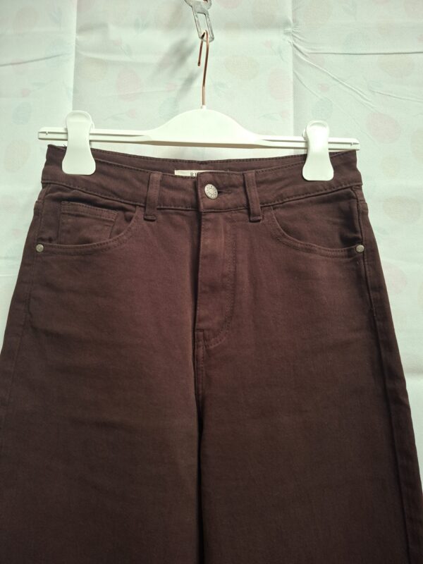 20260318_125454 Redial Premium Denim Wide Leg Broek Bruin EUR 36