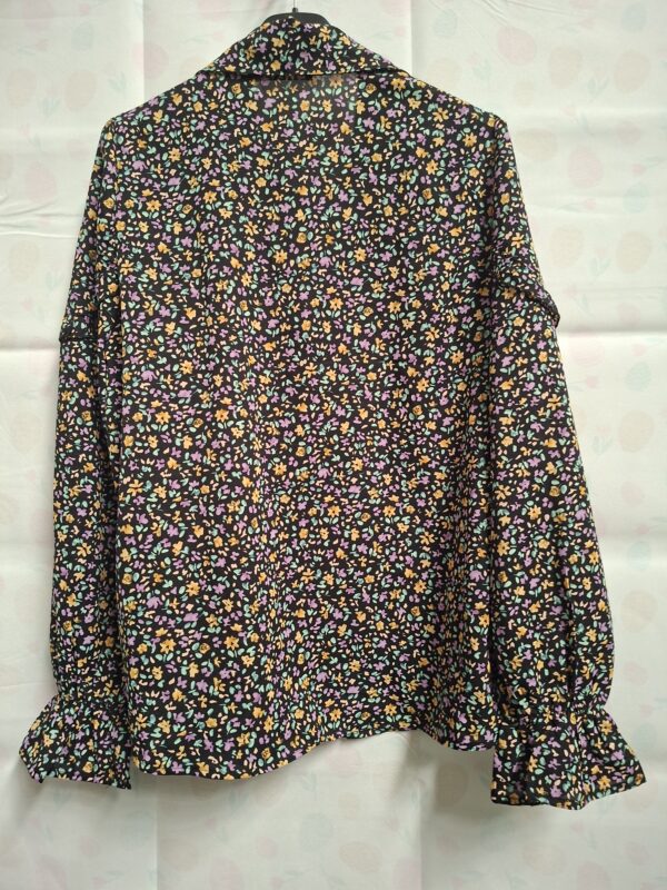 Gossip Set Top + Rok Zwart Bloemenprint XS