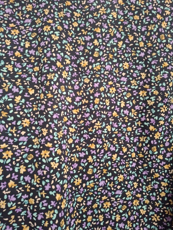 Gossip Set Top + Rok Zwart Bloemenprint XS