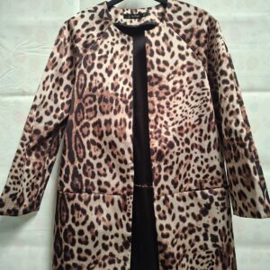 Hallhuber Longline Blazer Luipaardprint EUR 34