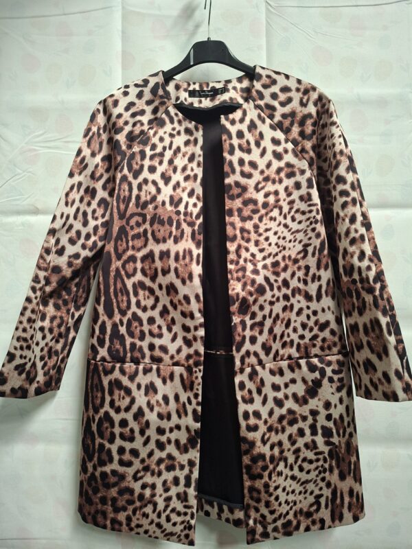 Hallhuber Longline Blazer Luipaardprint EUR 34