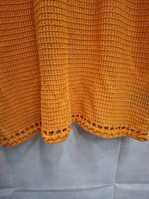 H&M Gebreide Trui-jurk Oranje S — 100% Katoen