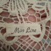 Miss Line Haakwerk Kant Vest Ecru/Crème — Boho Chique
