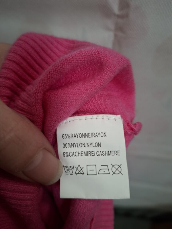 Tandem Gebreide Coltrui Fuchsia Roze TU