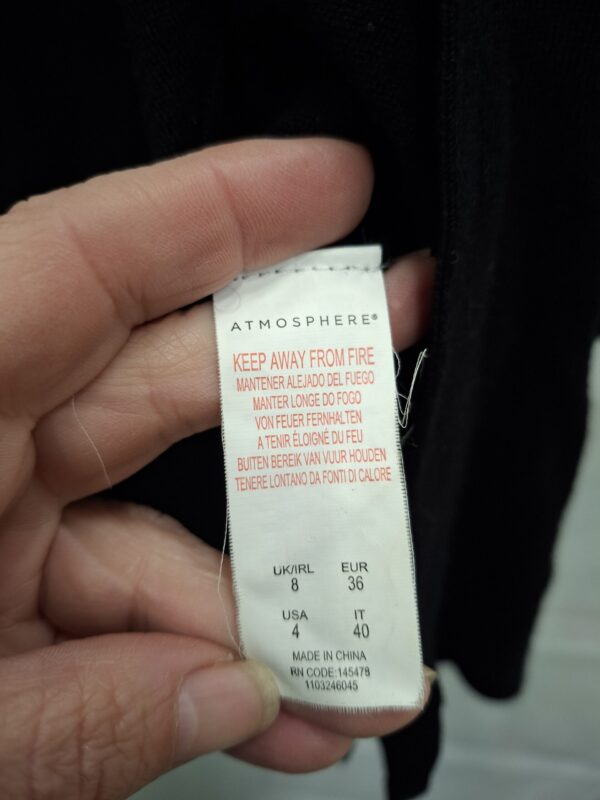 Atmosphere Lang Vest Zwart EUR 36