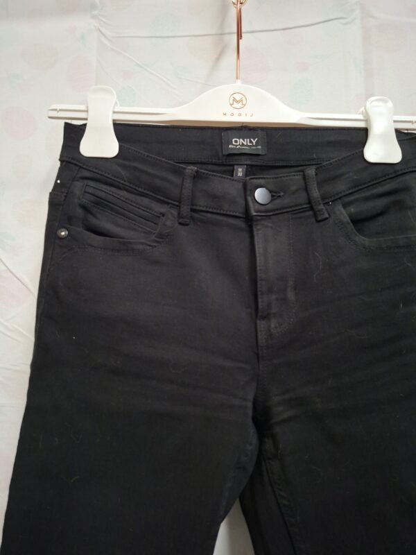 Only Kendell Eternal Ankle Jeans Zwart M/30 — Rits Enkels