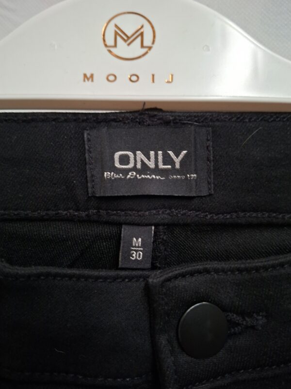 Only Kendell Eternal Ankle Jeans Zwart M/30 — Rits Enkels