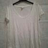 H&M Basic T-shirt Wit V-hals S
