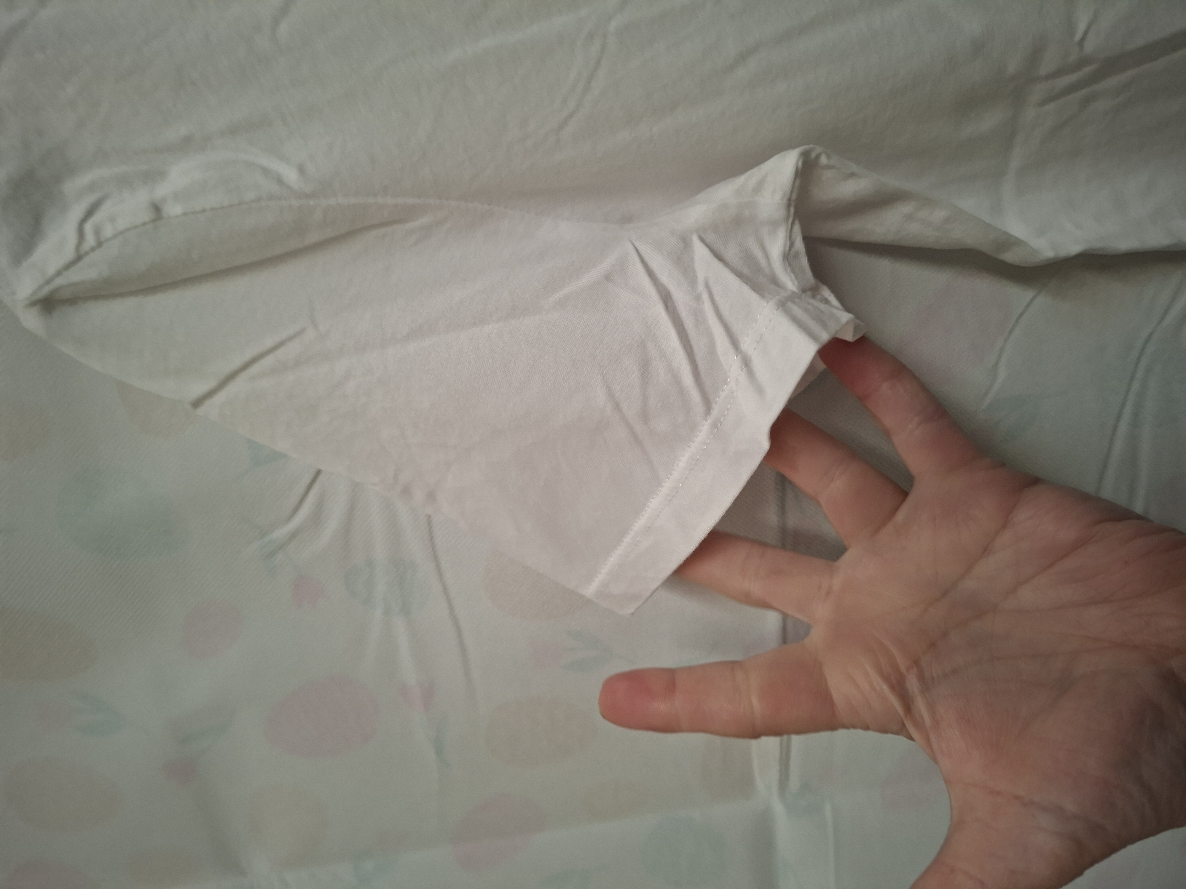 H&M T-shirt Wit "ok" Strass Logo S