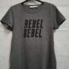 Costes Rebel Sequin Tee Grijs S