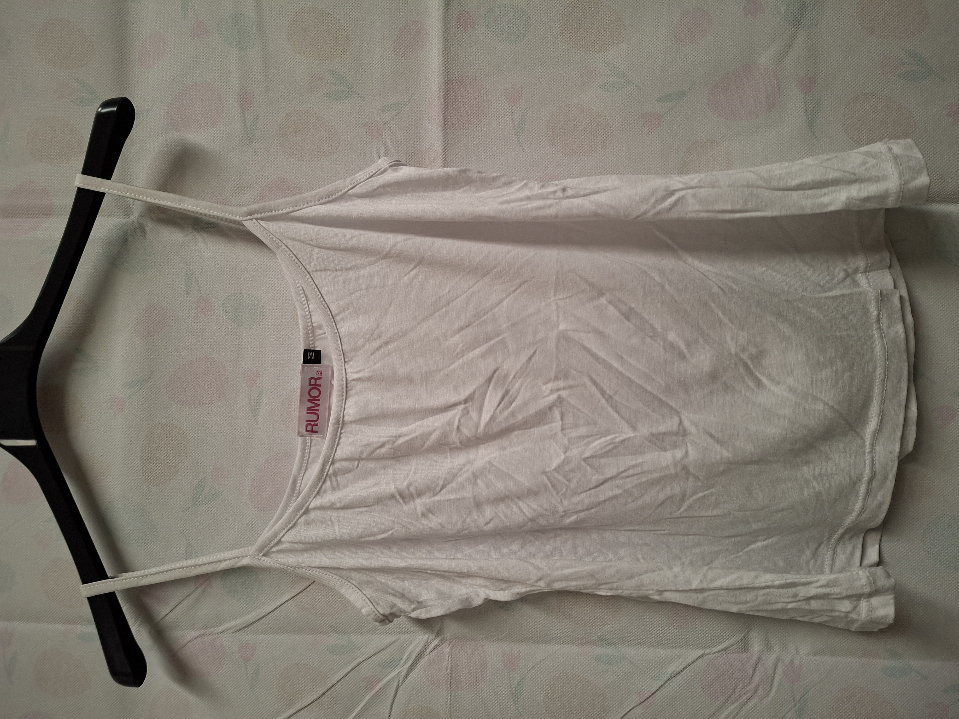 Rumor Topje Spaghettibandjes Wit M