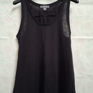 Primark Mouwloos Topje Hemdje Zwart EUR 36 — Ronde Hals