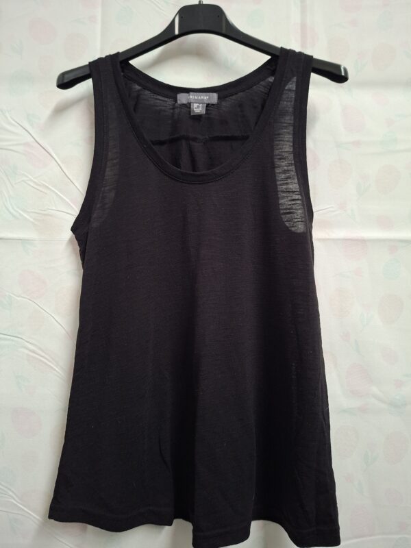 Primark Mouwloos Topje Hemdje Zwart EUR 36 — Ronde Hals