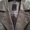 Vero Moda leren jasje taupe dames maat M
