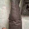 Vero Moda leren jasje taupe dames maat M