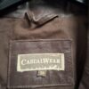 CasualWear leren jasje chocoladebruin dames maat 38