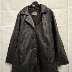 Enjoy leren jas zwart dames maat M