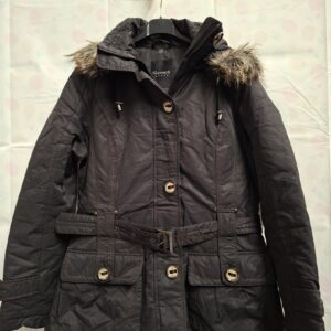 Reset Women gewatteerde winterjas antraciet dames maat 42