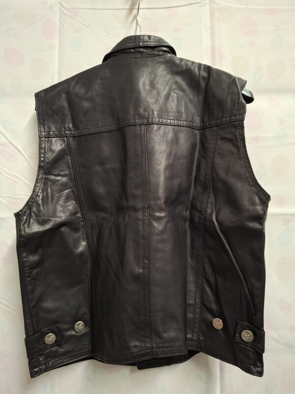 Bell leren gilet zwart dames maat S/38