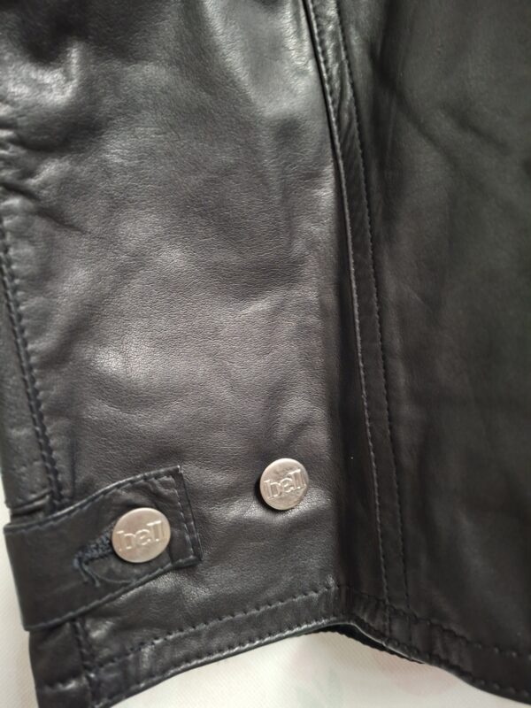 Bell leren gilet zwart dames maat S/38
