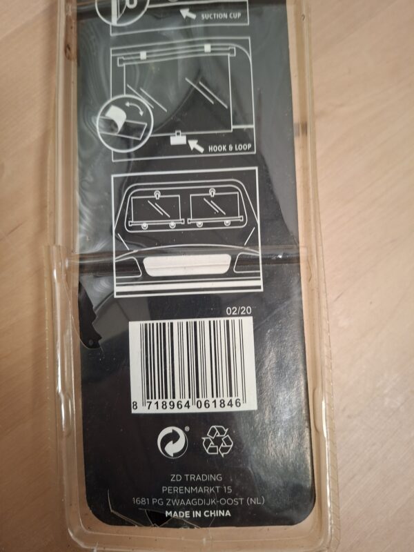 C&C Automotive auto zonnescherm roller - Universeel - 40×35 cm