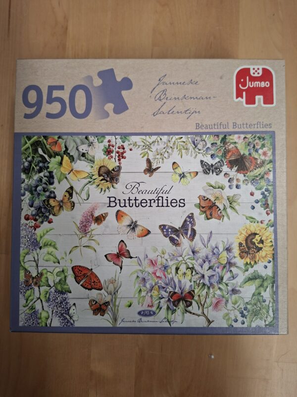 Jumbo puzzel "Beautiful Butterflies" - 950 stukjes