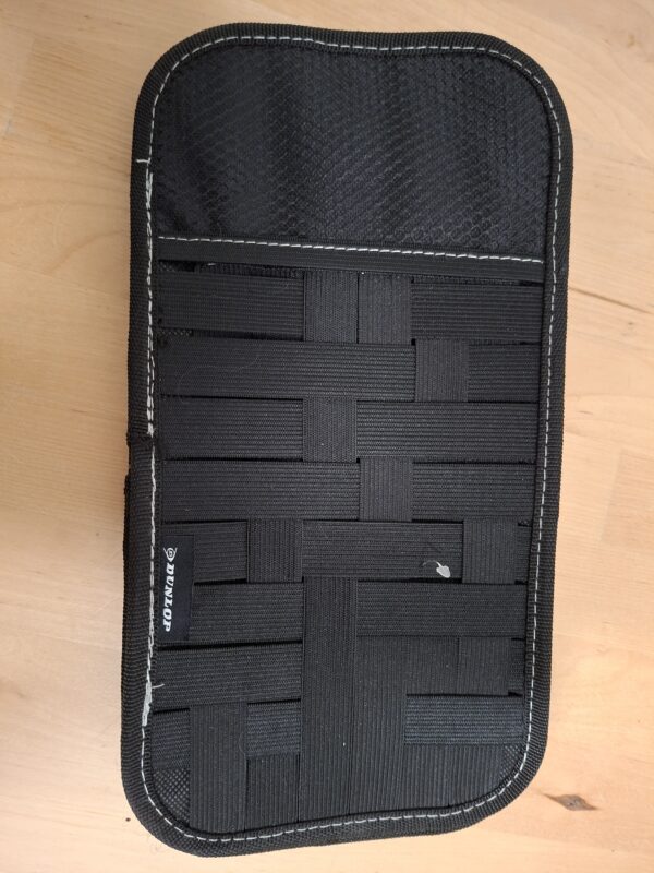 Dunlop CD opbergmap voor zonneklep auto - Zwart - ca. 20 CD's