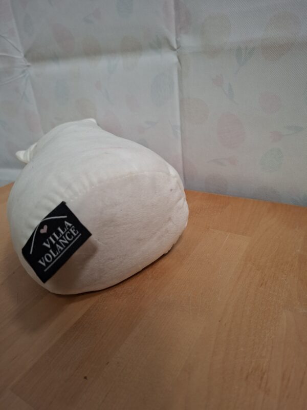 Villa Volance deurstopper kat - Grijs gestreept - 31 cm